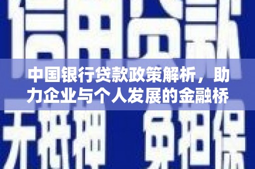 崖州中国银行贷款政策解析，助力企业与个人发展的金融桥梁