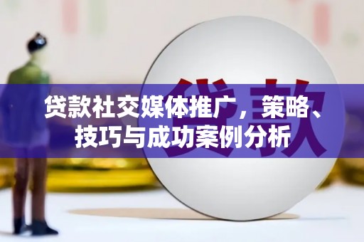 崖州贷款社交媒体推广，策略、技巧与成功案例分析