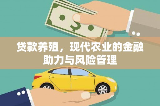 崖州贷款养殖，现代农业的金融助力与风险管理