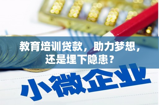 崖州教育培训贷款，助力梦想，还是埋下隐患？