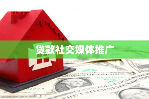 崖州贷款社交媒体推广