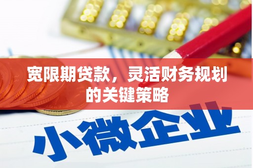 崖州宽限期贷款，灵活财务规划的关键策略