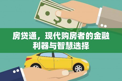 崖州房贷通，现代购房者的金融利器与智慧选择