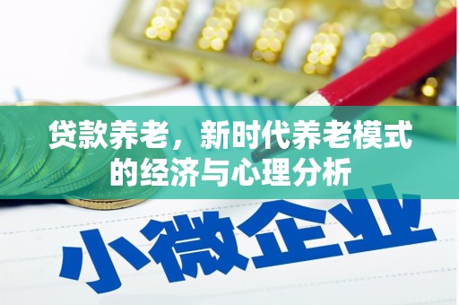 崖州贷款养老，新时代养老模式的经济与心理分析