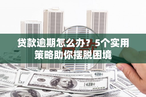 崖州贷款逾期怎么办？5个实用策略助你摆脱困境