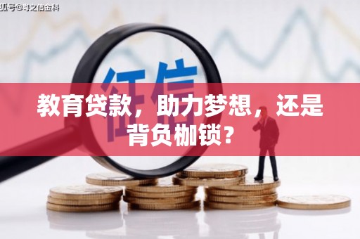 崖州教育贷款，助力梦想，还是背负枷锁？
