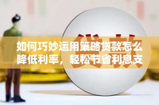 崖州如何巧妙运用策略贷款怎么降低利率，轻松节省利息支出