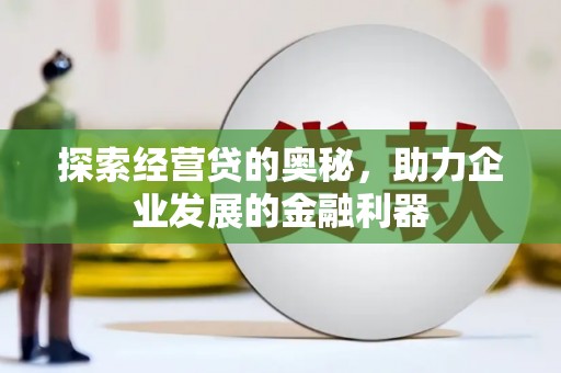 崖州探索经营贷的奥秘，助力企业发展的金融利器