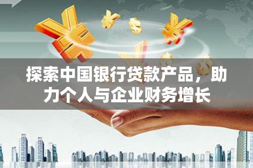 崖州探索中国银行贷款产品，助力个人与企业财务增长
