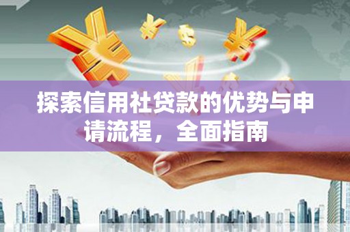 崖州探索信用社贷款的优势与申请流程，全面指南