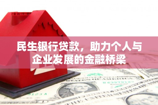 崖州民生银行贷款，助力个人与企业发展的金融桥梁