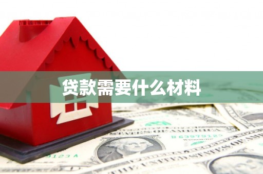 崖州贷款需要什么材料