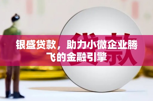 崖州银盛贷款，助力小微企业腾飞的金融引擎