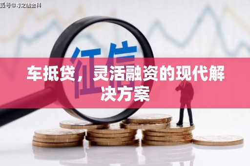崖州车抵贷，灵活融资的现代解决方案