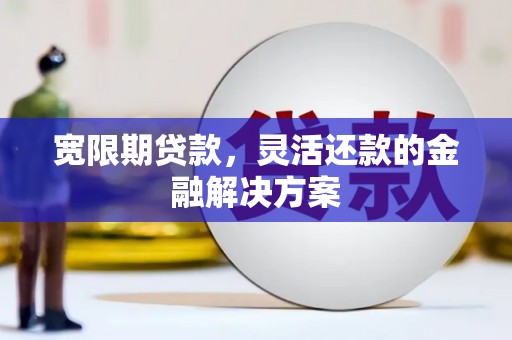 崖州宽限期贷款，灵活还款的金融解决方案