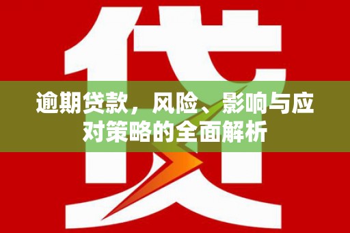 崖州逾期贷款，风险、影响与应对策略的全面解析