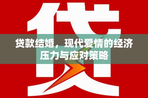 崖州贷款结婚，现代爱情的经济压力与应对策略