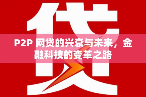 崖州P2P 网贷的兴衰与未来，金融科技的变革之路