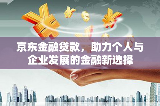 崖州京东金融贷款，助力个人与企业发展的金融新选择