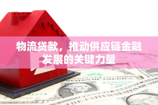 崖州物流贷款，推动供应链金融发展的关键力量