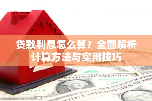 崖州贷款利息怎么算？全面解析计算方法与实用技巧
