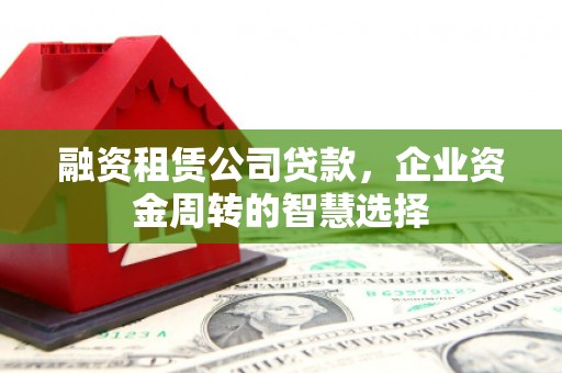 崖州融资租赁公司贷款，企业资金周转的智慧选择