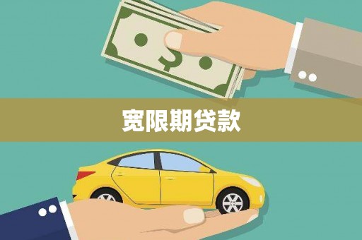 崖州宽限期贷款