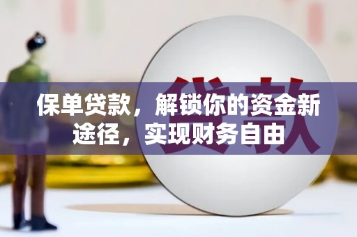 崖州保单贷款，解锁你的资金新途径，实现财务自由