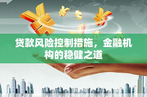 崖州贷款风险控制措施，金融机构的稳健之道
