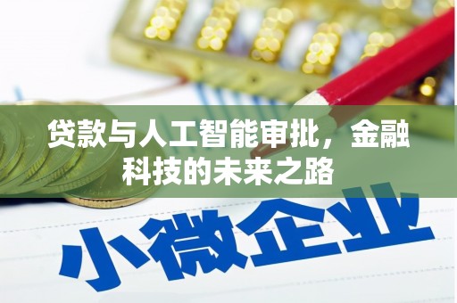 崖州贷款与人工智能审批，金融科技的未来之路