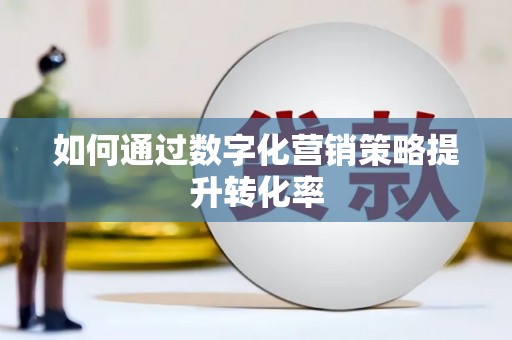 崖州如何通过数字化营销策略提升转化率