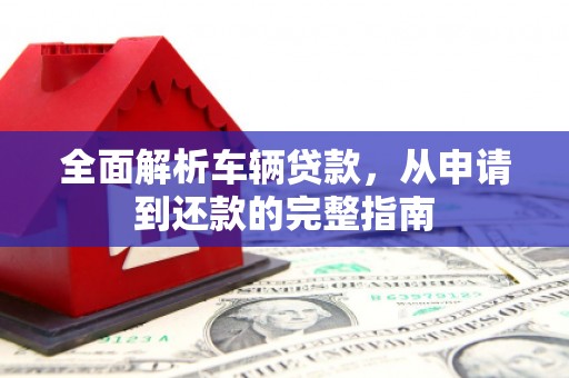 崖州全面解析车辆贷款，从申请到还款的完整指南