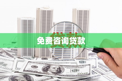 崖州免费咨询贷款