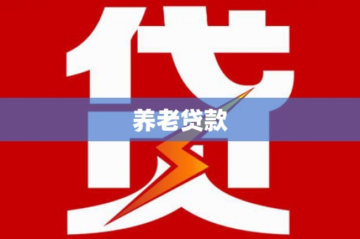 崖州养老贷款