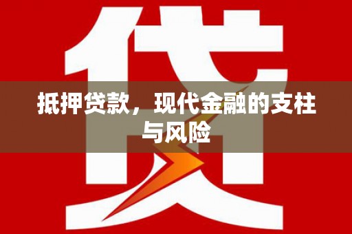 崖州抵押贷款，现代金融的支柱与风险