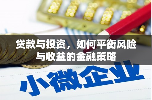 崖州贷款与投资，如何平衡风险与收益的金融策略
