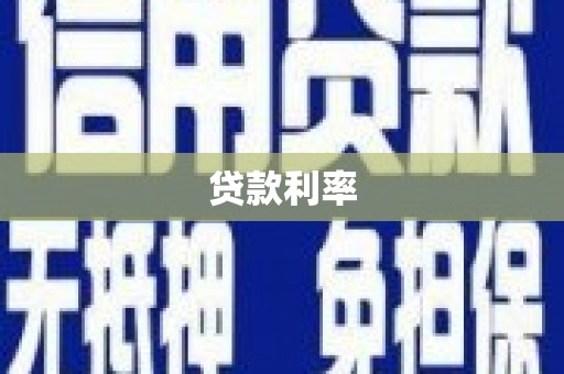 崖州贷款利率