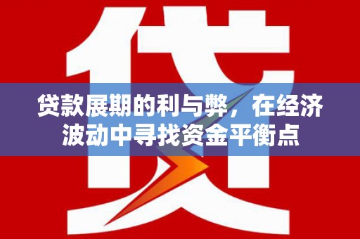 崖州贷款展期的利与弊，在经济波动中寻找资金平衡点