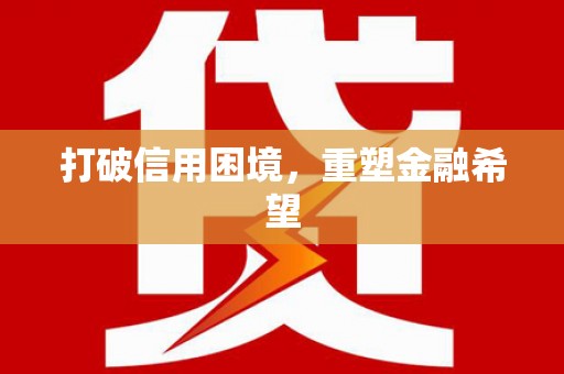 崖州打破信用困境，重塑金融希望