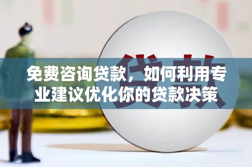 崖州免费咨询贷款，如何利用专业建议优化你的贷款决策