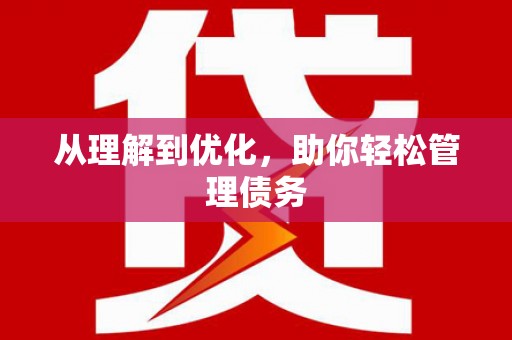 崖州从理解到优化，助你轻松管理债务