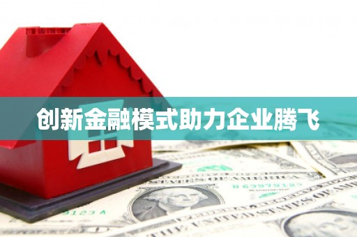 崖州创新金融模式助力企业腾飞