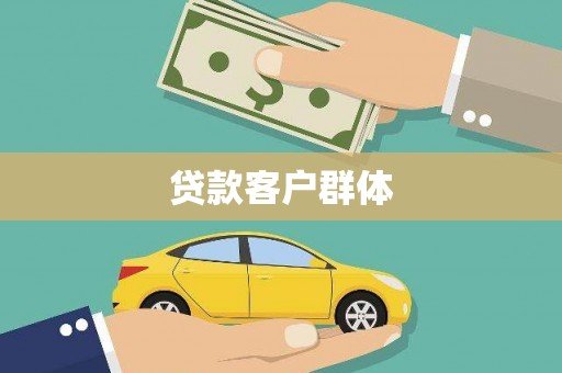 崖州贷款客户群体