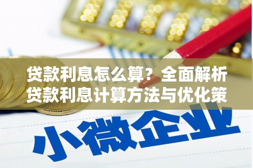 崖州贷款利息怎么算？全面解析贷款利息计算方法与优化策略