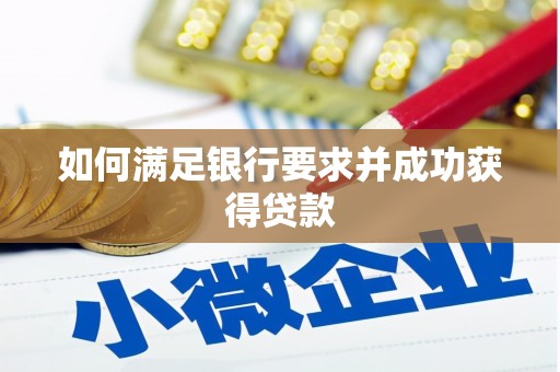 崖州如何满足银行要求并成功获得贷款