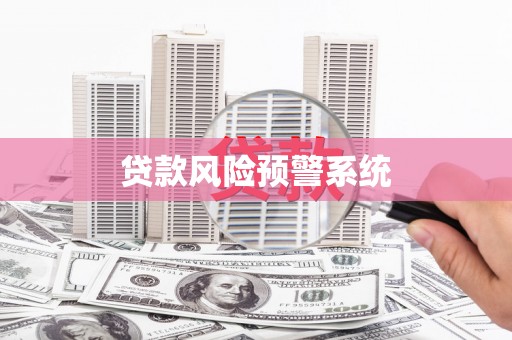 崖州贷款风险预警系统